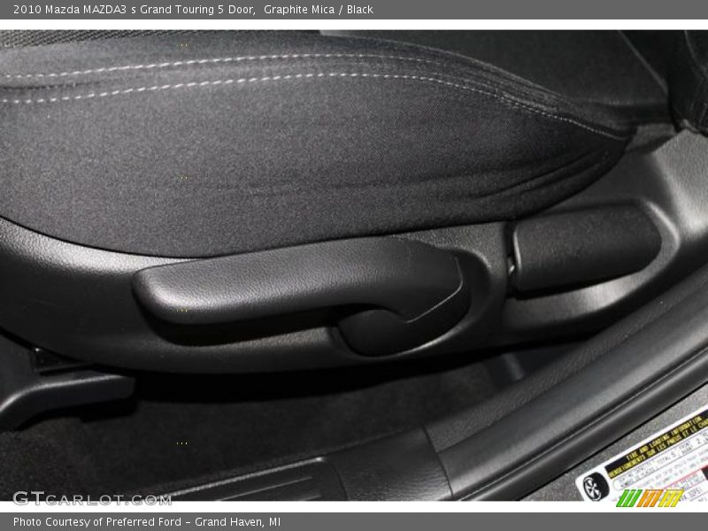 Graphite Mica / Black 2010 Mazda MAZDA3 s Grand Touring 5 Door