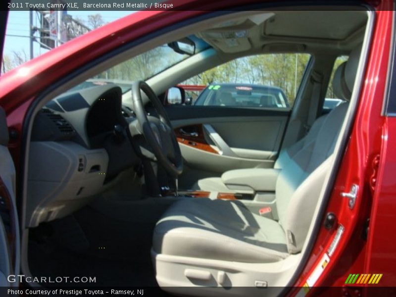 Barcelona Red Metallic / Bisque 2011 Toyota Camry XLE