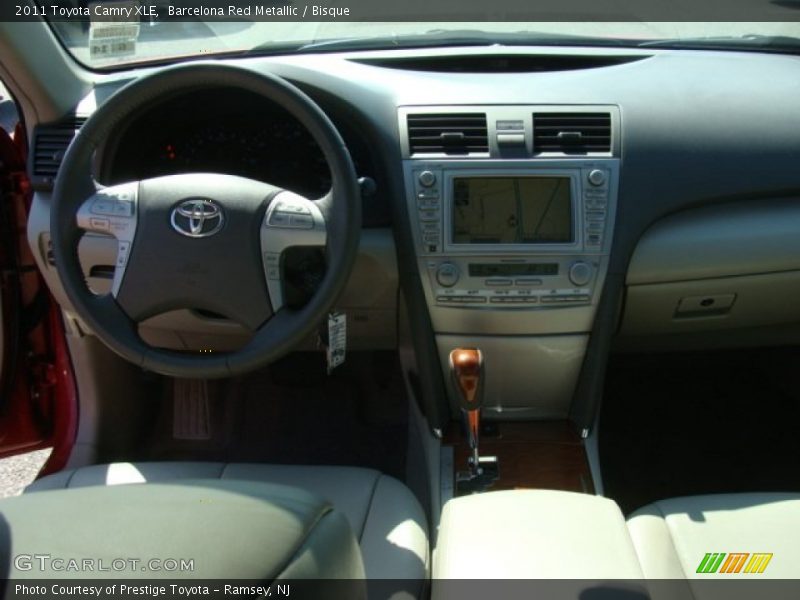 Barcelona Red Metallic / Bisque 2011 Toyota Camry XLE