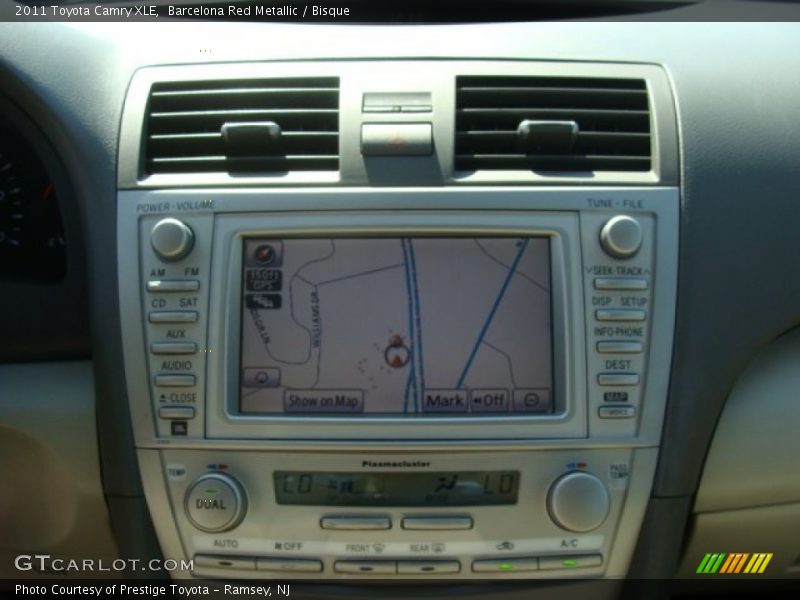 Barcelona Red Metallic / Bisque 2011 Toyota Camry XLE