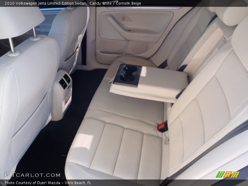 Candy White / Cornsilk Beige 2010 Volkswagen Jetta Limited Edition Sedan