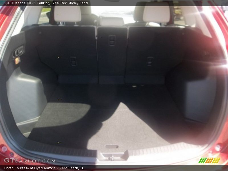 Zeal Red Mica / Sand 2013 Mazda CX-5 Touring
