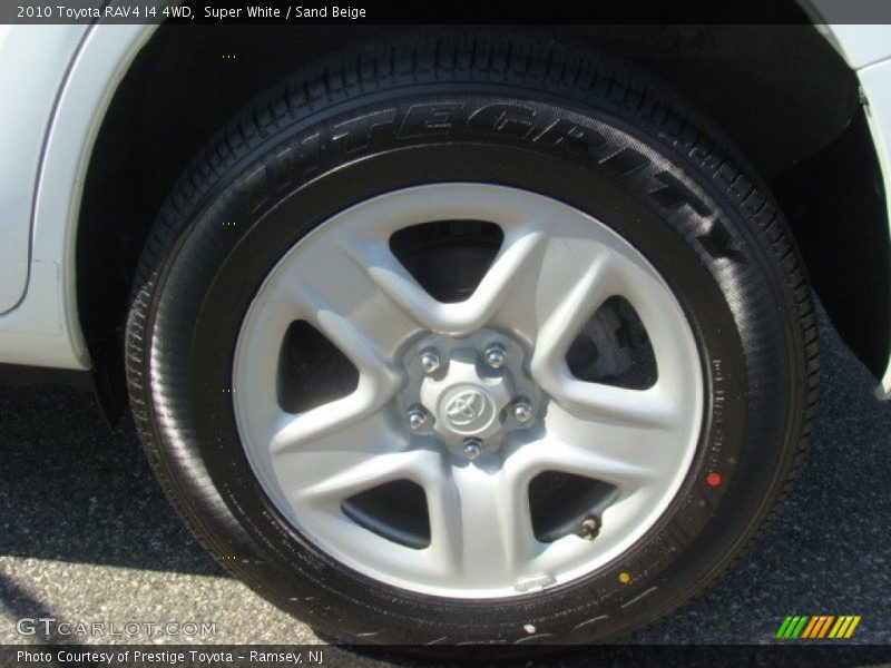 Super White / Sand Beige 2010 Toyota RAV4 I4 4WD