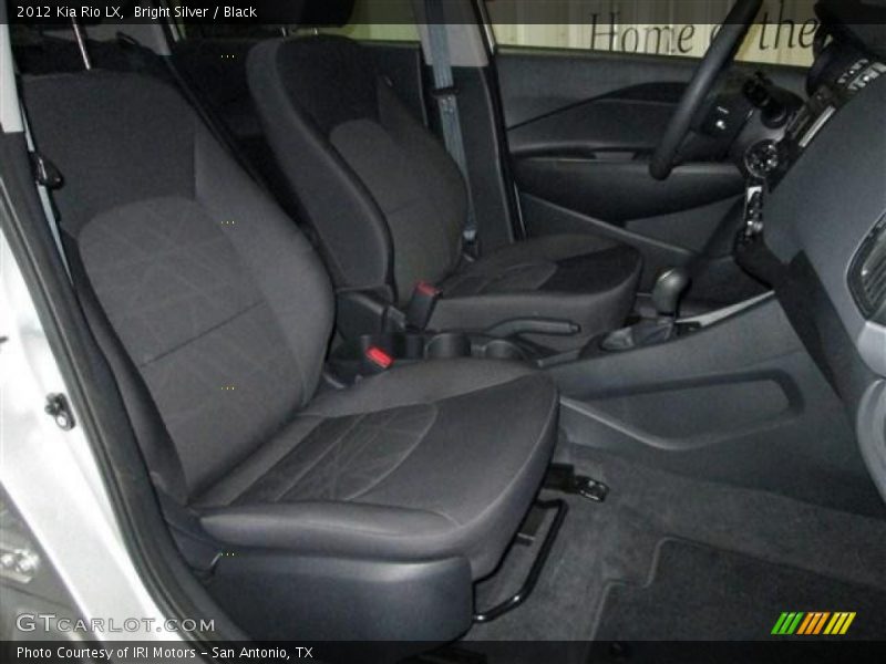 Bright Silver / Black 2012 Kia Rio LX