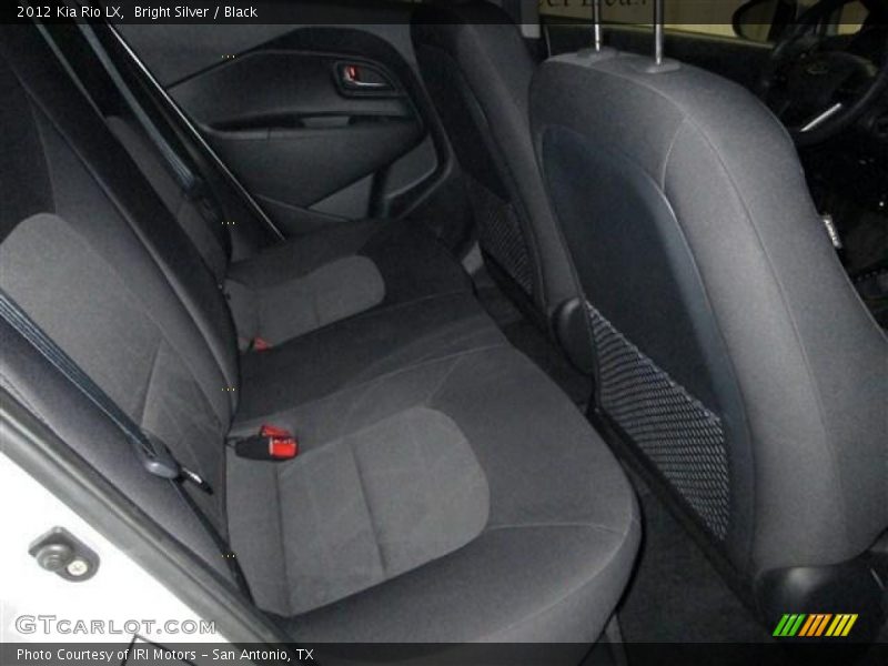 Bright Silver / Black 2012 Kia Rio LX