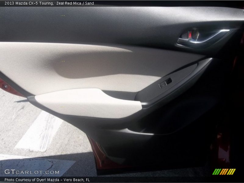 Zeal Red Mica / Sand 2013 Mazda CX-5 Touring
