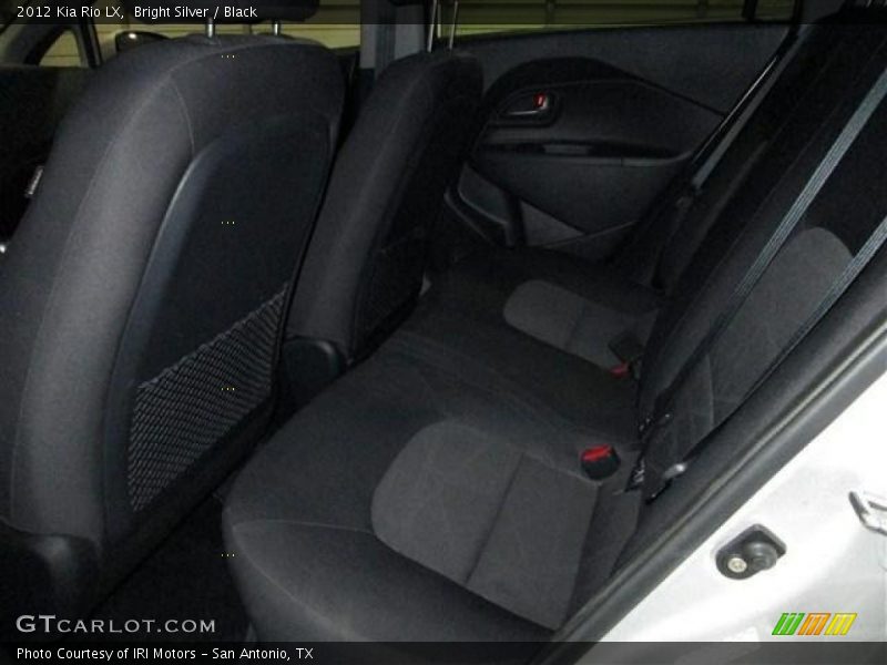 Bright Silver / Black 2012 Kia Rio LX