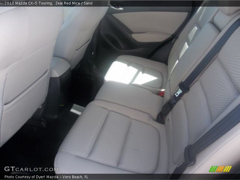 Zeal Red Mica / Sand 2013 Mazda CX-5 Touring