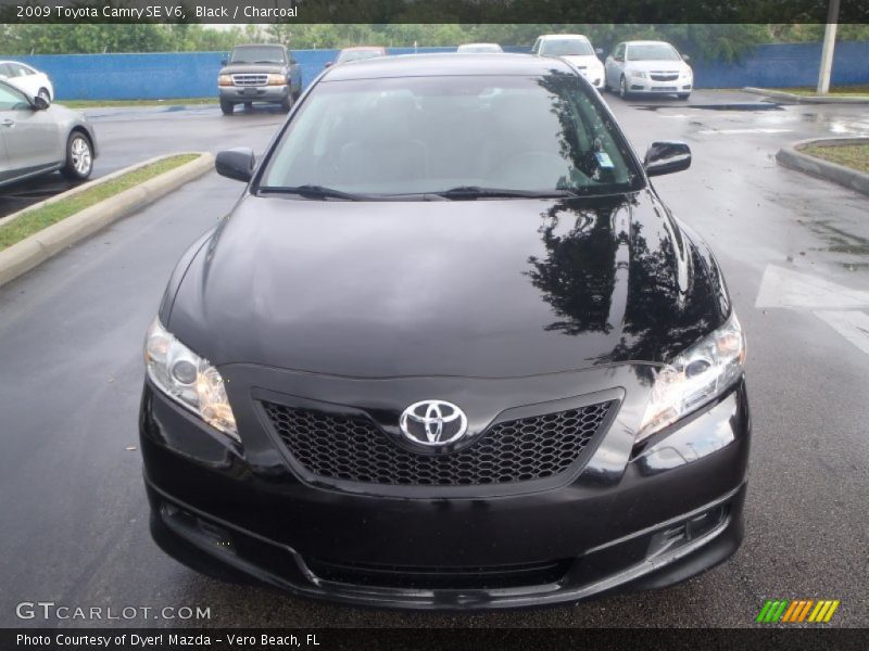 Black / Charcoal 2009 Toyota Camry SE V6
