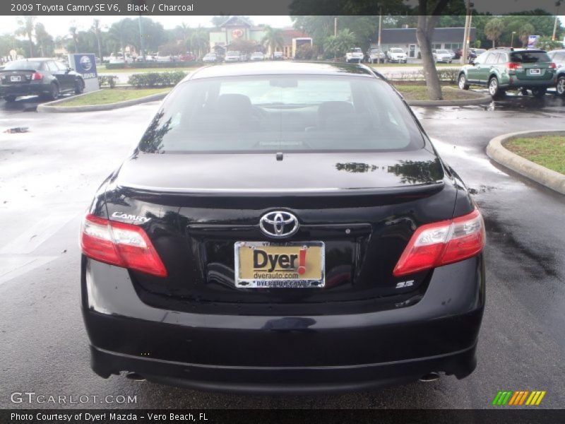 Black / Charcoal 2009 Toyota Camry SE V6