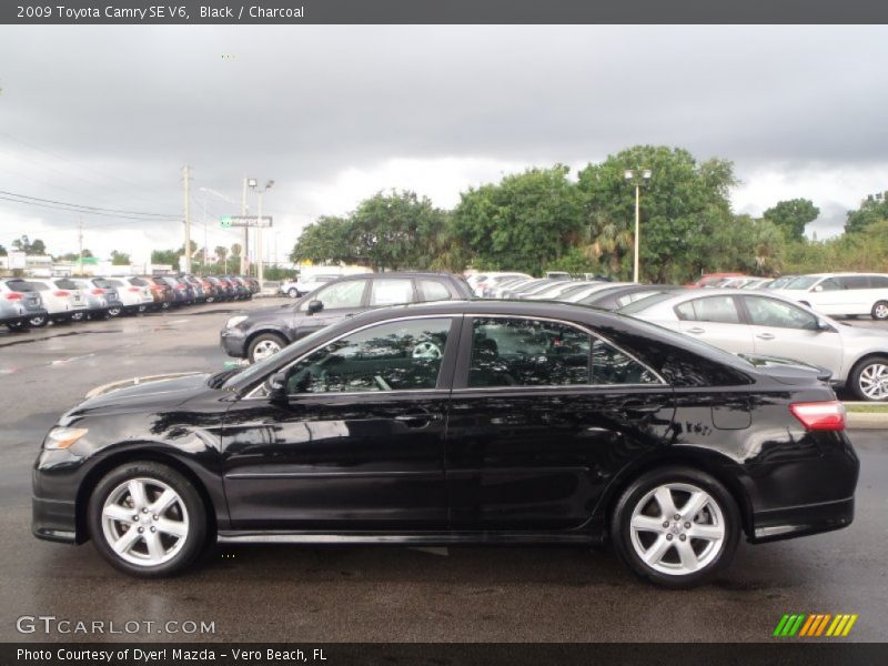 Black / Charcoal 2009 Toyota Camry SE V6