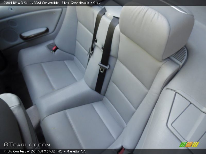 Silver Grey Metallic / Grey 2004 BMW 3 Series 330i Convertible