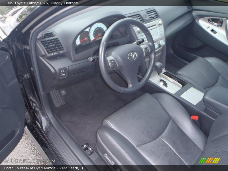 Black / Charcoal 2009 Toyota Camry SE V6