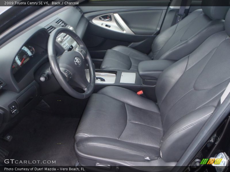 Black / Charcoal 2009 Toyota Camry SE V6