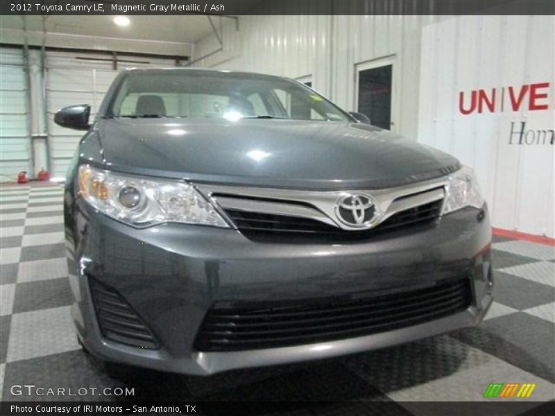 Magnetic Gray Metallic / Ash 2012 Toyota Camry LE