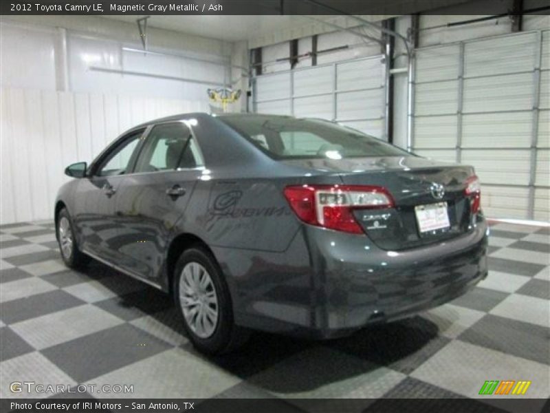 Magnetic Gray Metallic / Ash 2012 Toyota Camry LE