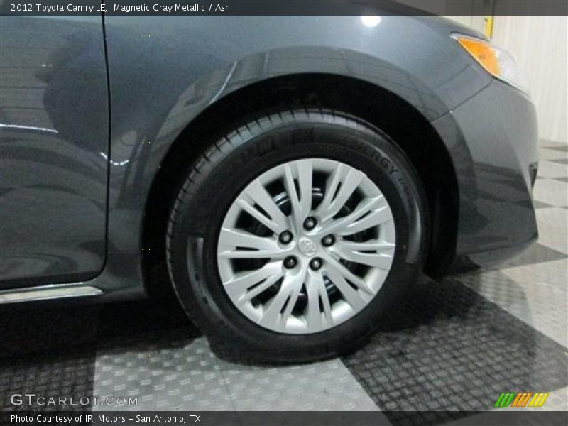 Magnetic Gray Metallic / Ash 2012 Toyota Camry LE