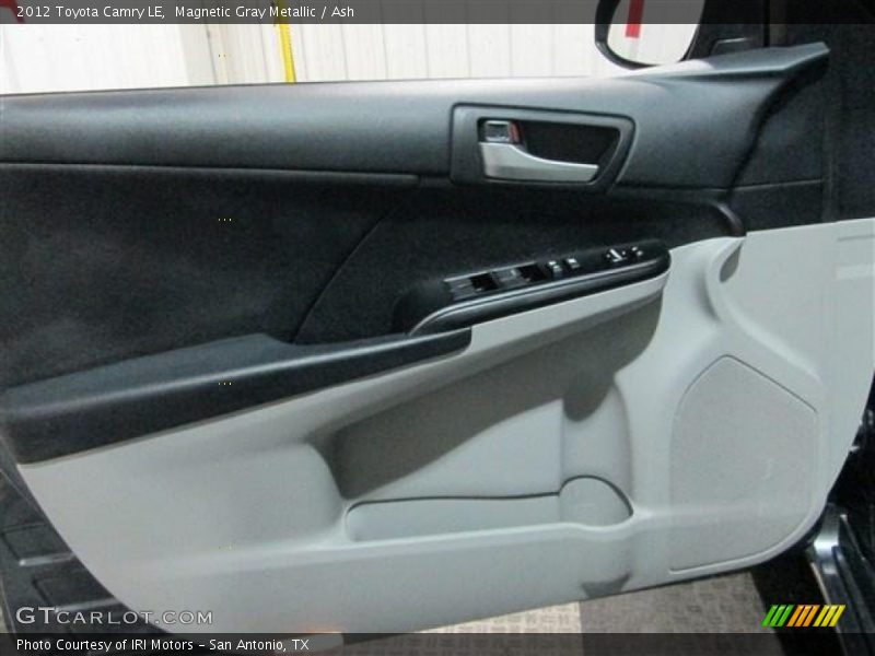 Magnetic Gray Metallic / Ash 2012 Toyota Camry LE