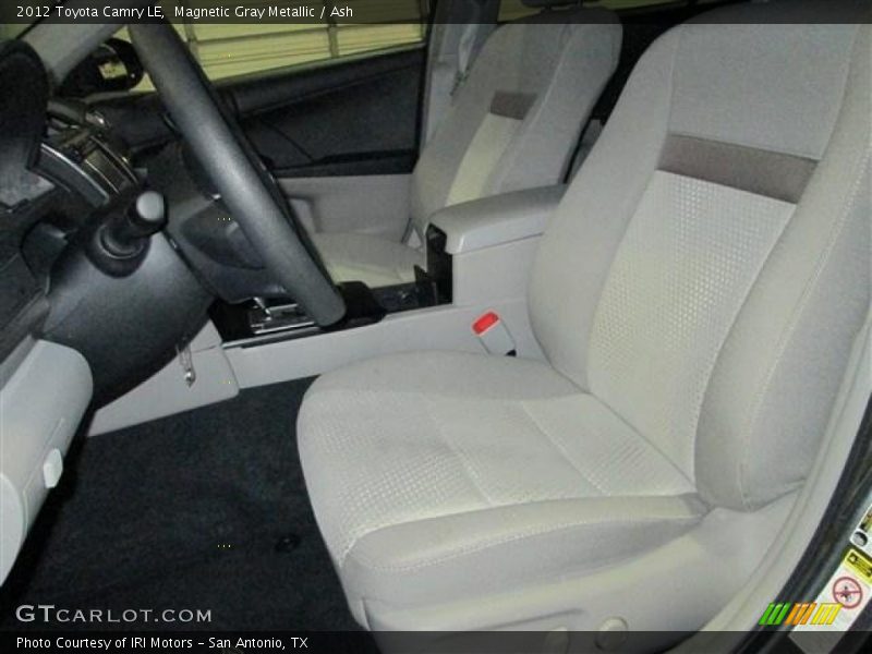 Magnetic Gray Metallic / Ash 2012 Toyota Camry LE
