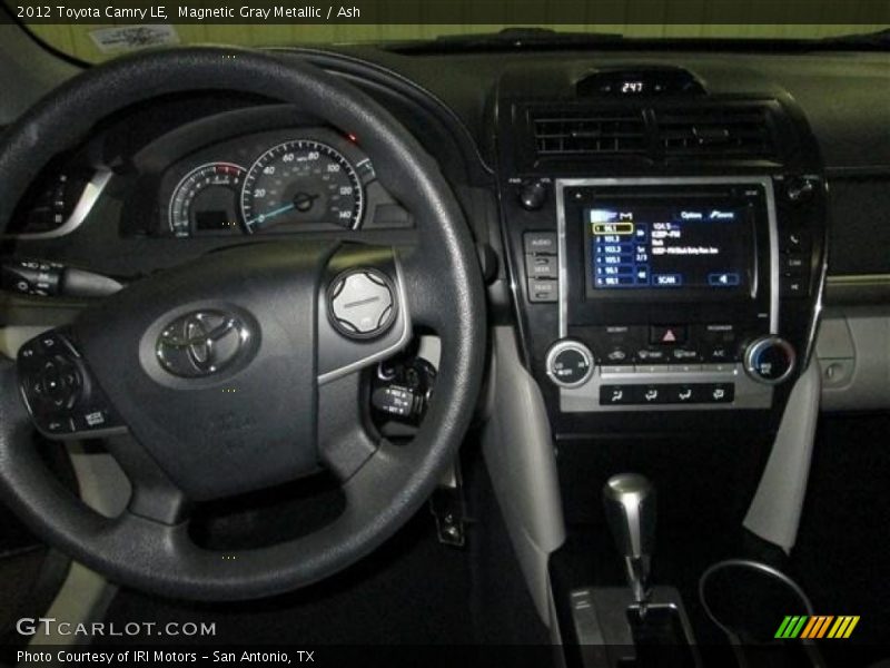 Magnetic Gray Metallic / Ash 2012 Toyota Camry LE