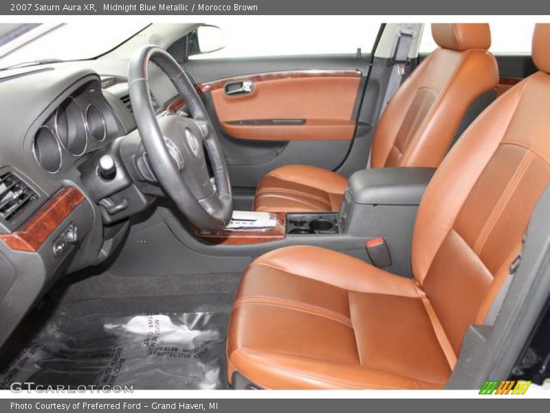  2007 Aura XR Morocco Brown Interior