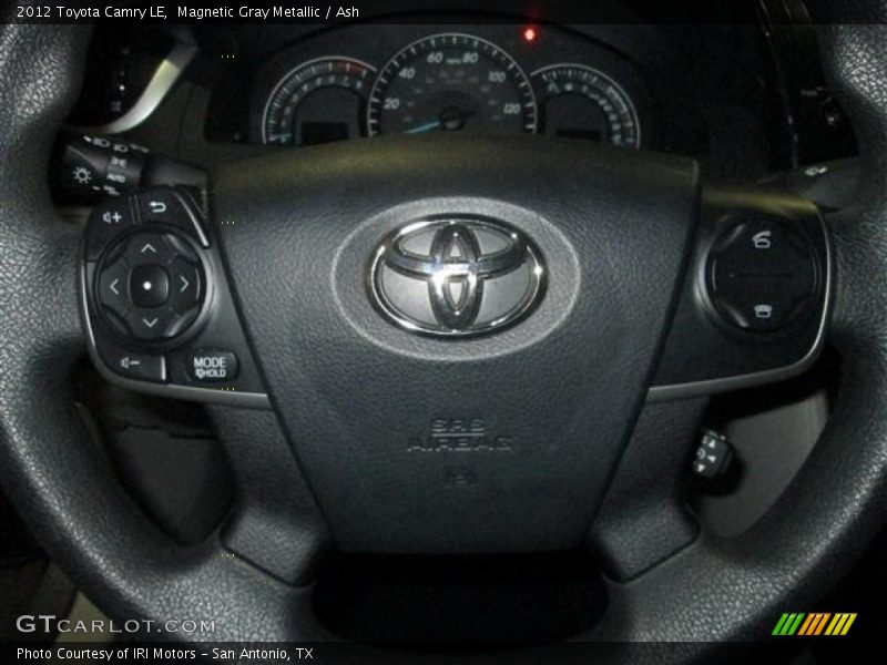 Magnetic Gray Metallic / Ash 2012 Toyota Camry LE