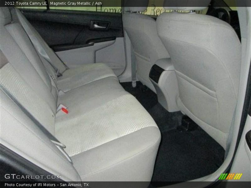 Magnetic Gray Metallic / Ash 2012 Toyota Camry LE