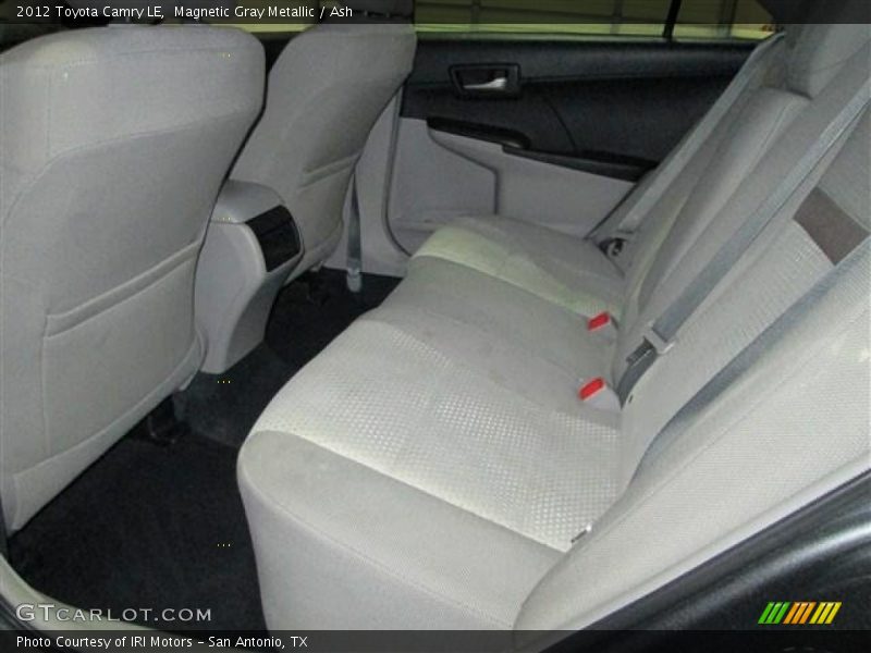 Magnetic Gray Metallic / Ash 2012 Toyota Camry LE