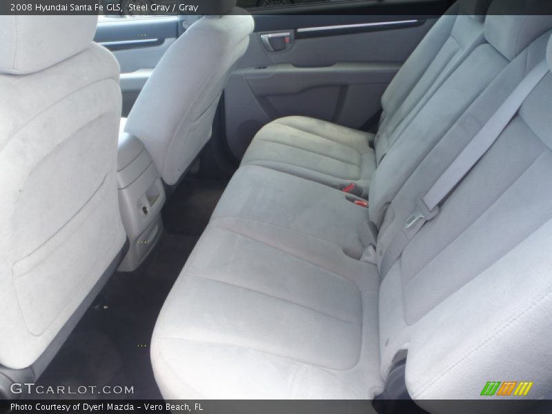 Rear Seat of 2008 Santa Fe GLS