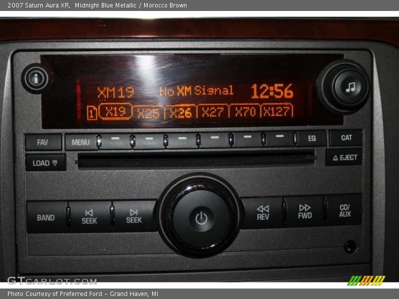 Audio System of 2007 Aura XR