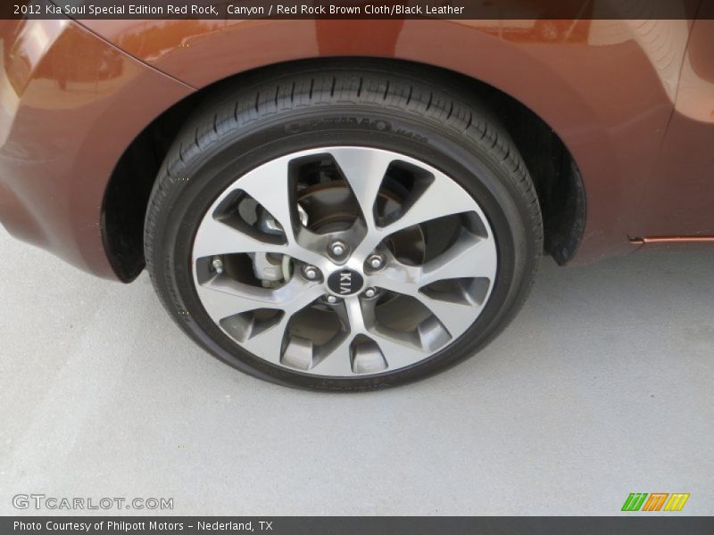  2012 Soul Special Edition Red Rock Wheel
