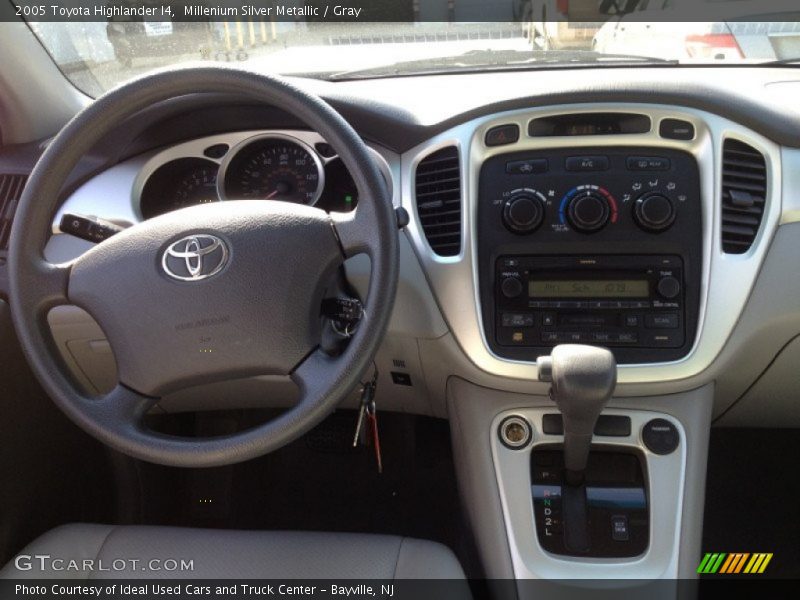 Dashboard of 2005 Highlander I4