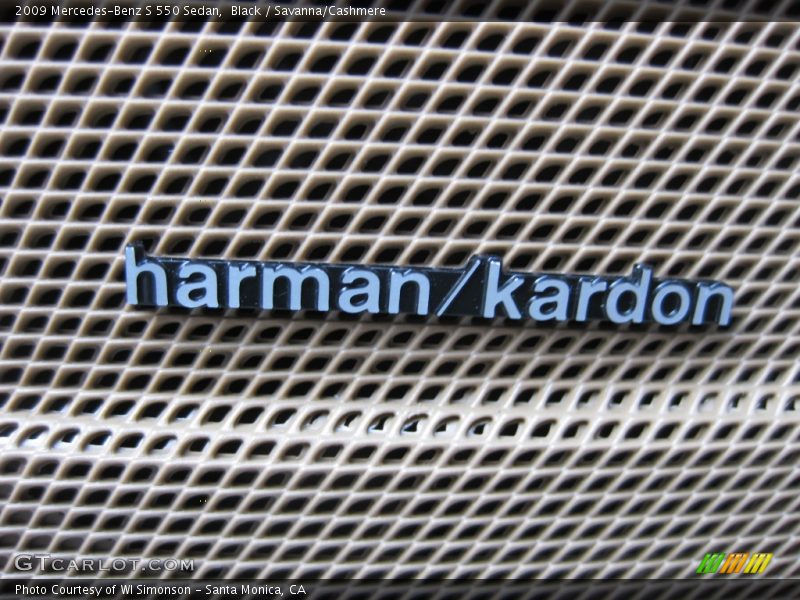Black / Savanna/Cashmere 2009 Mercedes-Benz S 550 Sedan