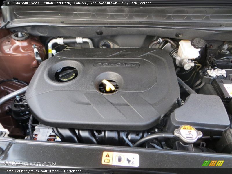  2012 Soul Special Edition Red Rock Engine - 2.0 Liter DOHC 16-Valve CVVT 4 Cylinder