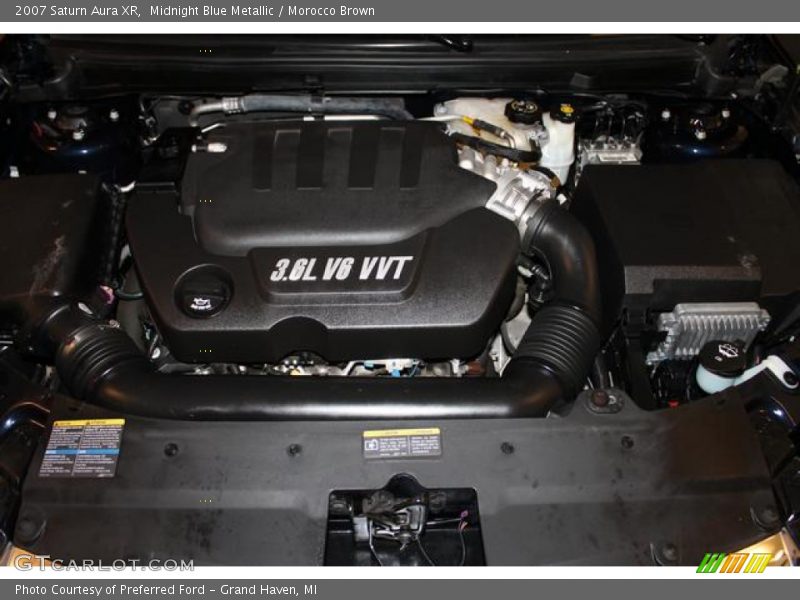  2007 Aura XR Engine - 3.6 Liter DOHC 24-Valve VVT V6