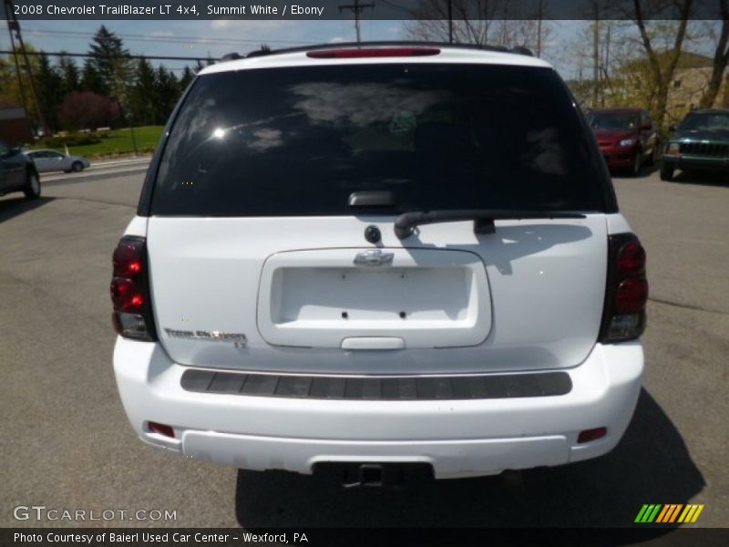 Summit White / Ebony 2008 Chevrolet TrailBlazer LT 4x4