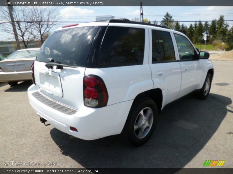Summit White / Ebony 2008 Chevrolet TrailBlazer LT 4x4