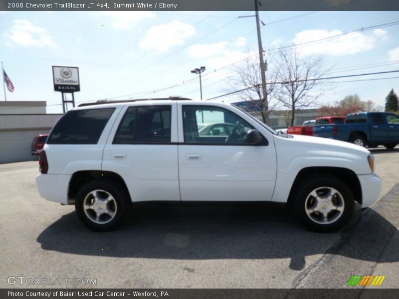 Summit White / Ebony 2008 Chevrolet TrailBlazer LT 4x4