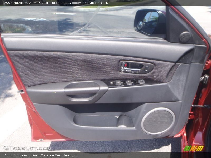 Copper Red Mica / Black 2008 Mazda MAZDA3 s Sport Hatchback