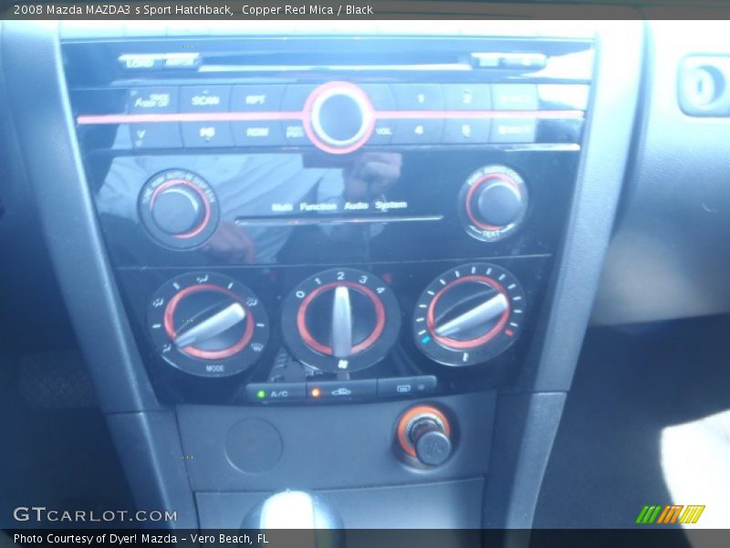 Copper Red Mica / Black 2008 Mazda MAZDA3 s Sport Hatchback