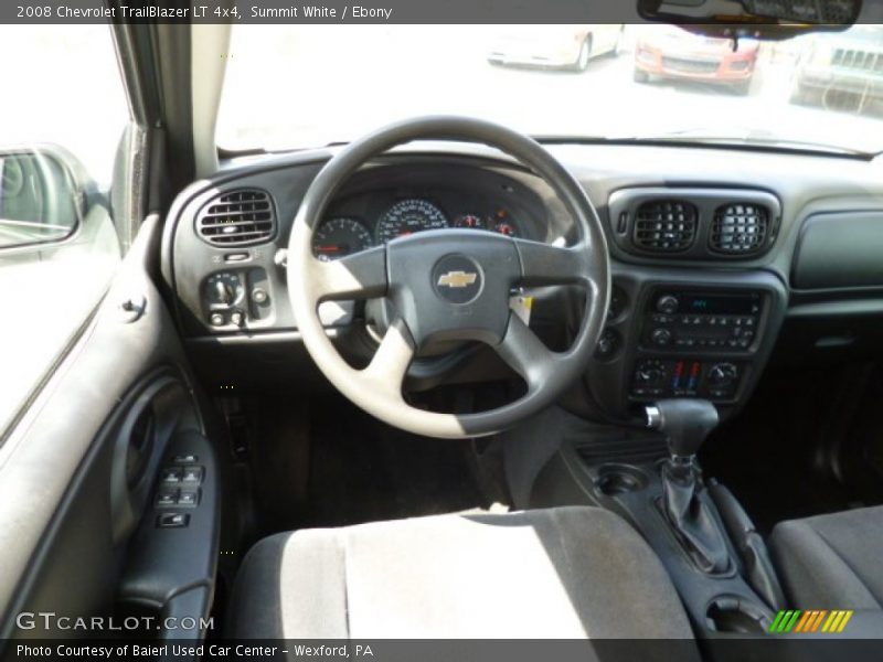 Summit White / Ebony 2008 Chevrolet TrailBlazer LT 4x4