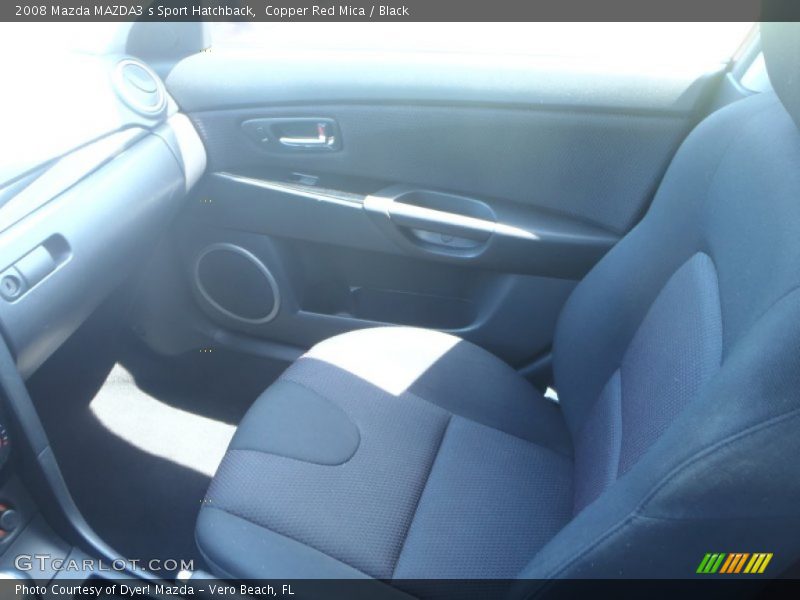 Copper Red Mica / Black 2008 Mazda MAZDA3 s Sport Hatchback