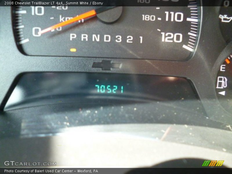 Summit White / Ebony 2008 Chevrolet TrailBlazer LT 4x4
