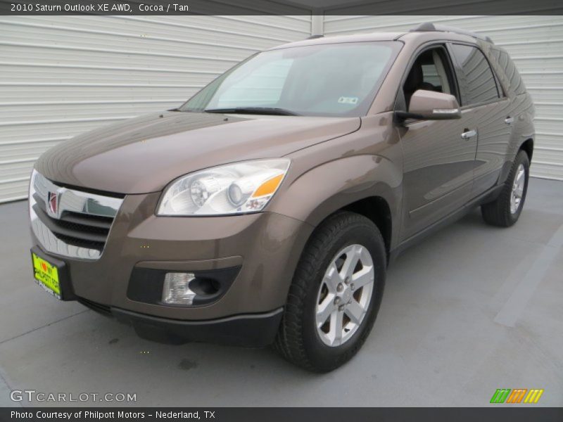 Cocoa / Tan 2010 Saturn Outlook XE AWD