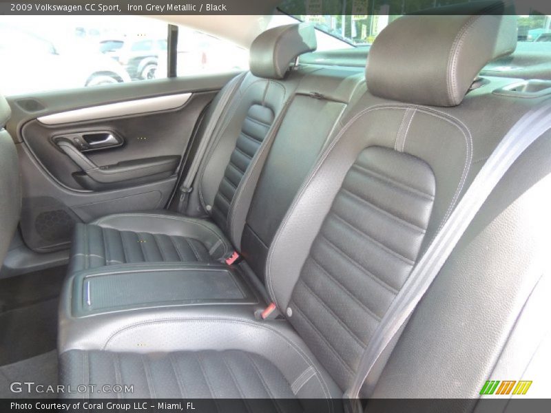 Iron Grey Metallic / Black 2009 Volkswagen CC Sport