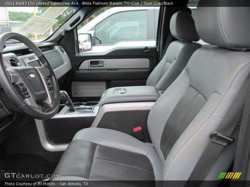  2011 F150 Limited SuperCrew 4x4 Steel Gray/Black Interior