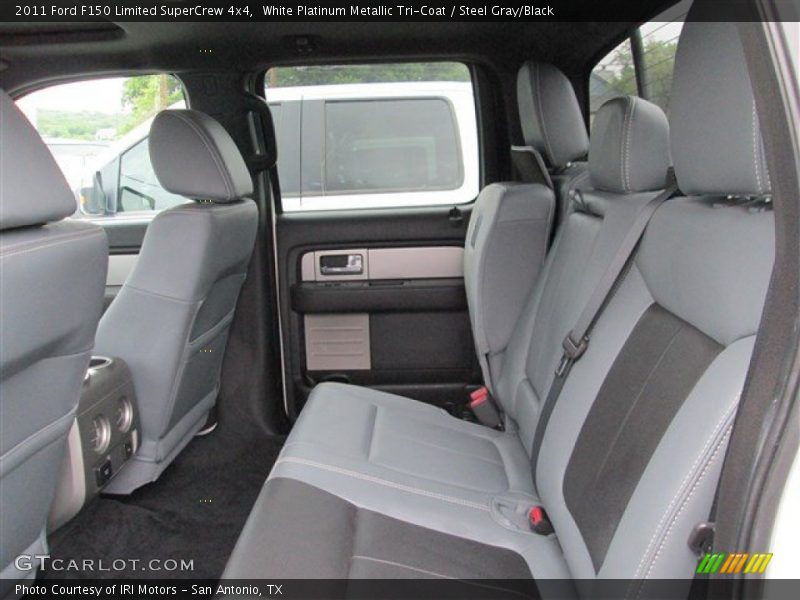 Rear Seat of 2011 F150 Limited SuperCrew 4x4