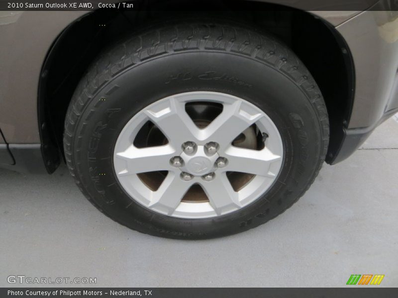 Cocoa / Tan 2010 Saturn Outlook XE AWD