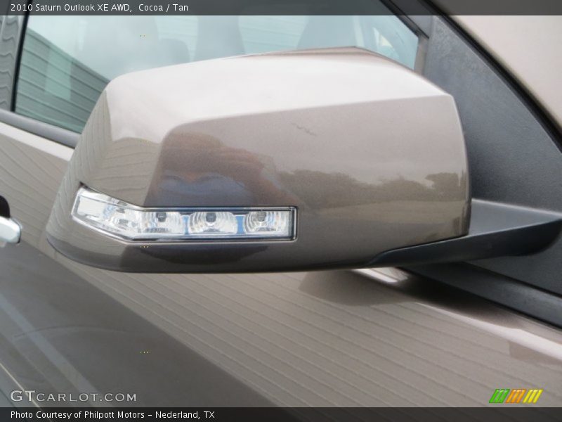 Cocoa / Tan 2010 Saturn Outlook XE AWD