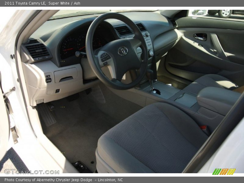 Super White / Ash 2011 Toyota Camry LE